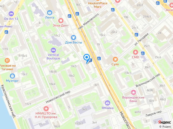 Паркет Холл, ЗАО на карте