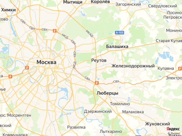 Дефиле на карте