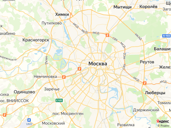 Детский центр на Пресне на карте