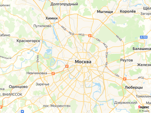 Медэкс на карте