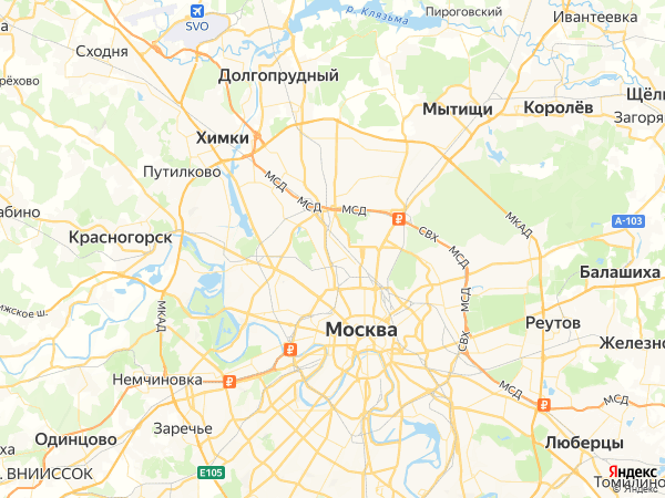 Сеть стоматологических комплексов ИМПЛАДЕНТ на карте
