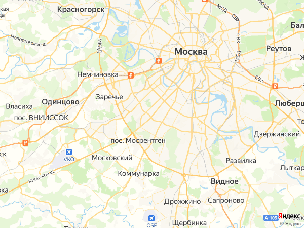 Дэнис на карте