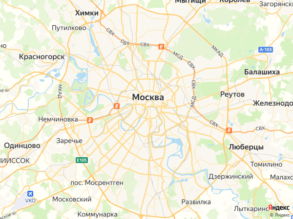Листок на карте