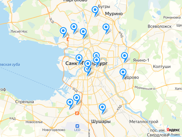 KISTOCHKI на карте