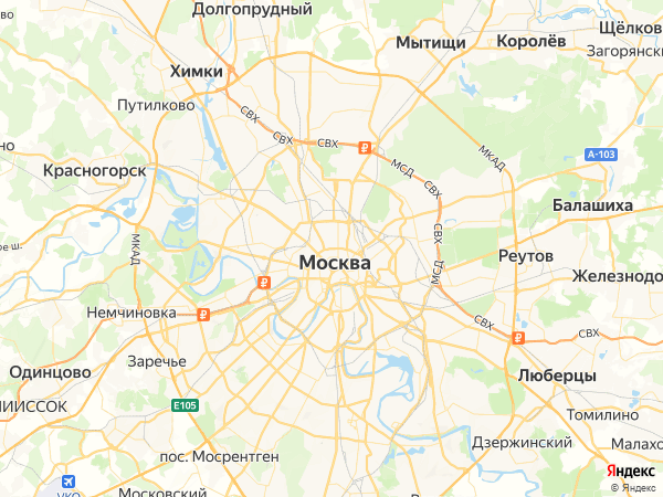 Центральное Информационное (ЦИАН) на карте