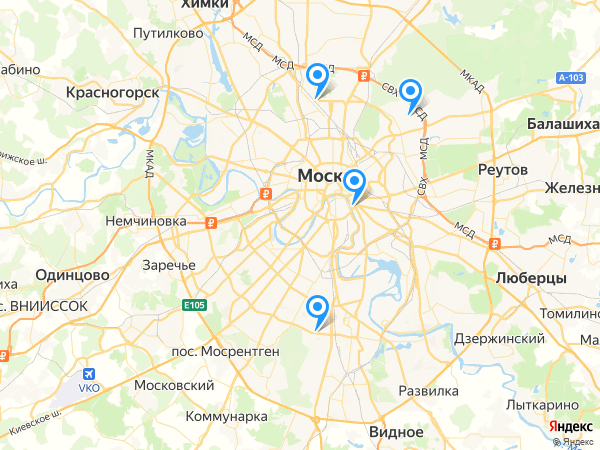 Оригитея на карте