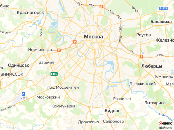 БЕНЯ на карте