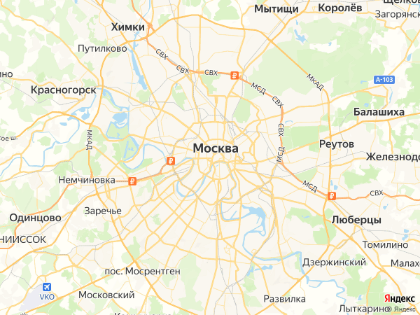 Сколково Недвижимость на карте