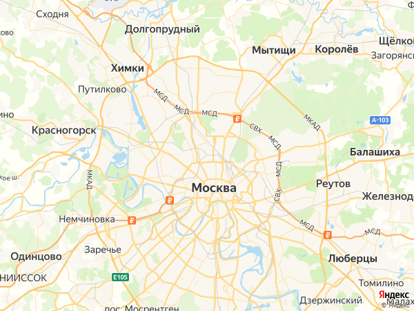 Верамед на карте