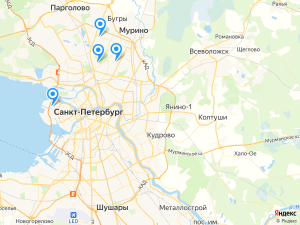 ЖЕМЧУЖИНА СЕВЕРА на карте