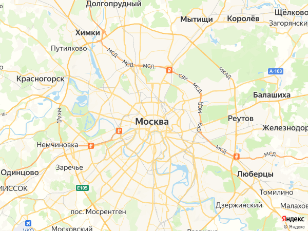 "Реглайт" на карте