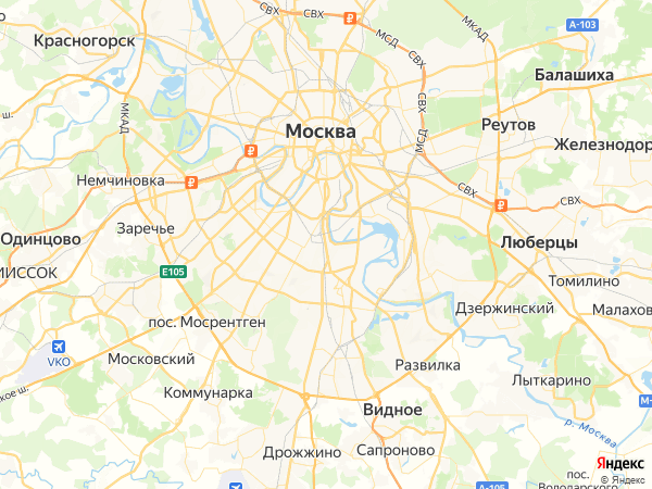 Образ на карте