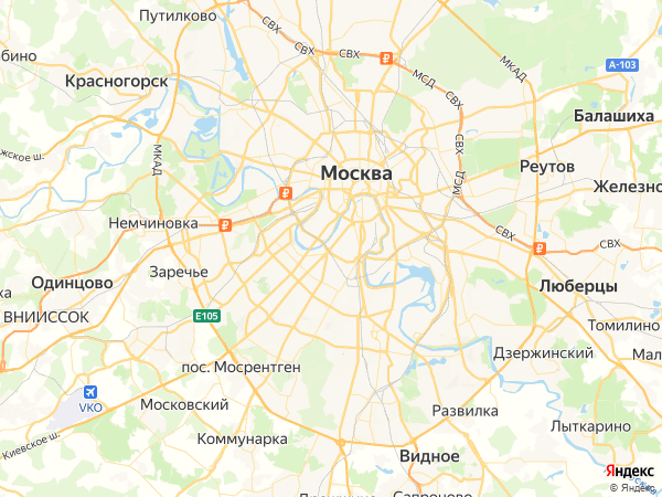 Поликлиника ФНПР на карте