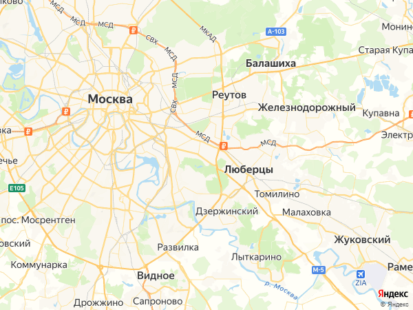 Сеть стоматологических клиник ЮНИДЕНТ на карте