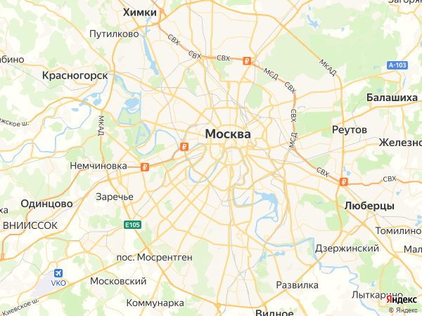 Лечебный центр на карте