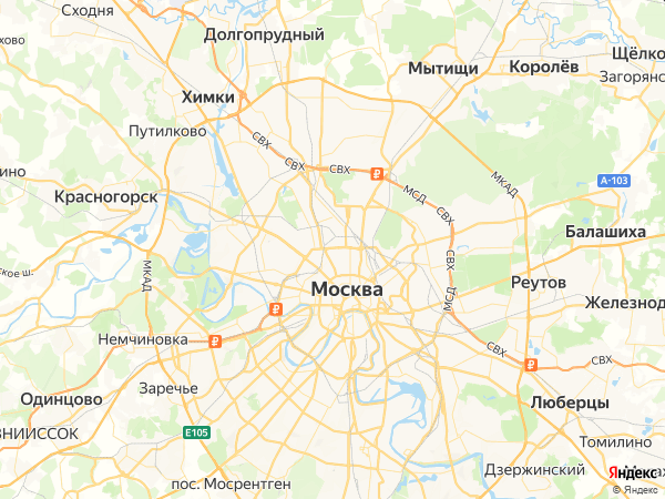 Облако на карте