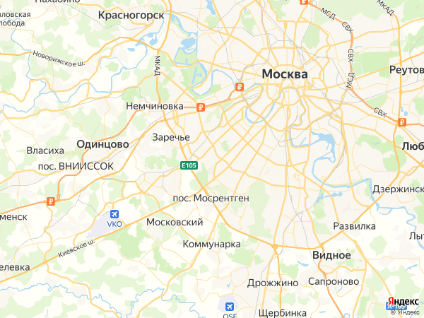 ММЦ ОДА на карте