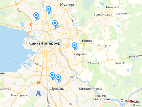 Апельсин на карте