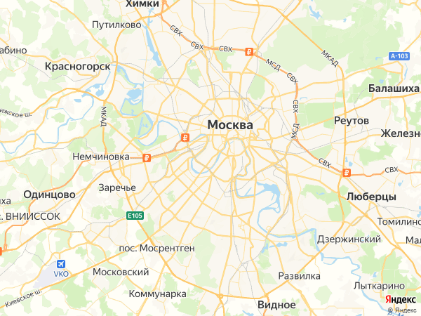 Лагуна на карте